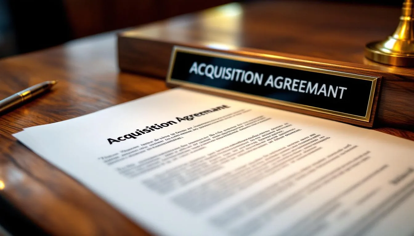 An outside management team buying into a company in a management buy-in