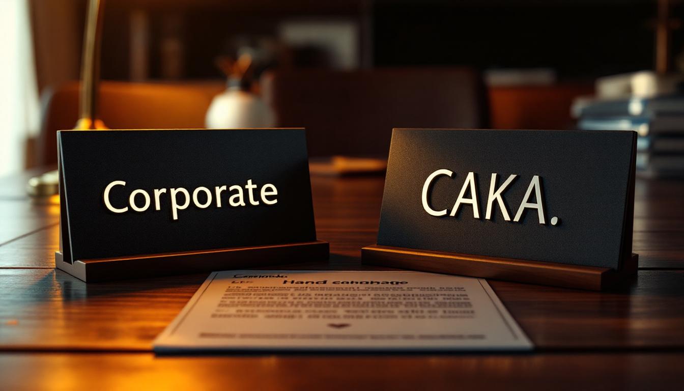 Two companies in the same industry shown combining in a trade sale to a strategic buyer