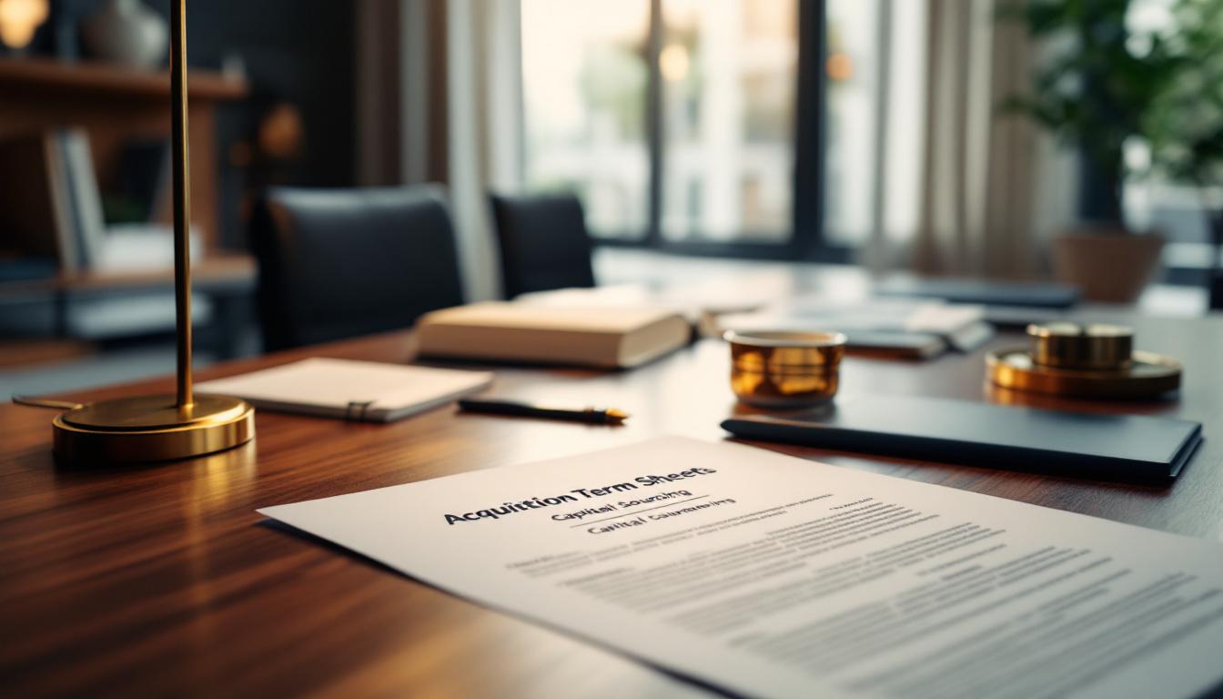 An independent sponsor structuring an acquisition before raising capital deal-by-deal