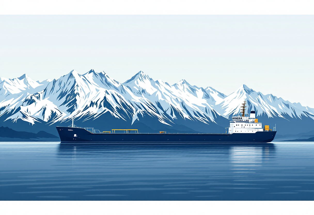 Marine construction in Alaska: pier, bulkhead, piling, wharf work