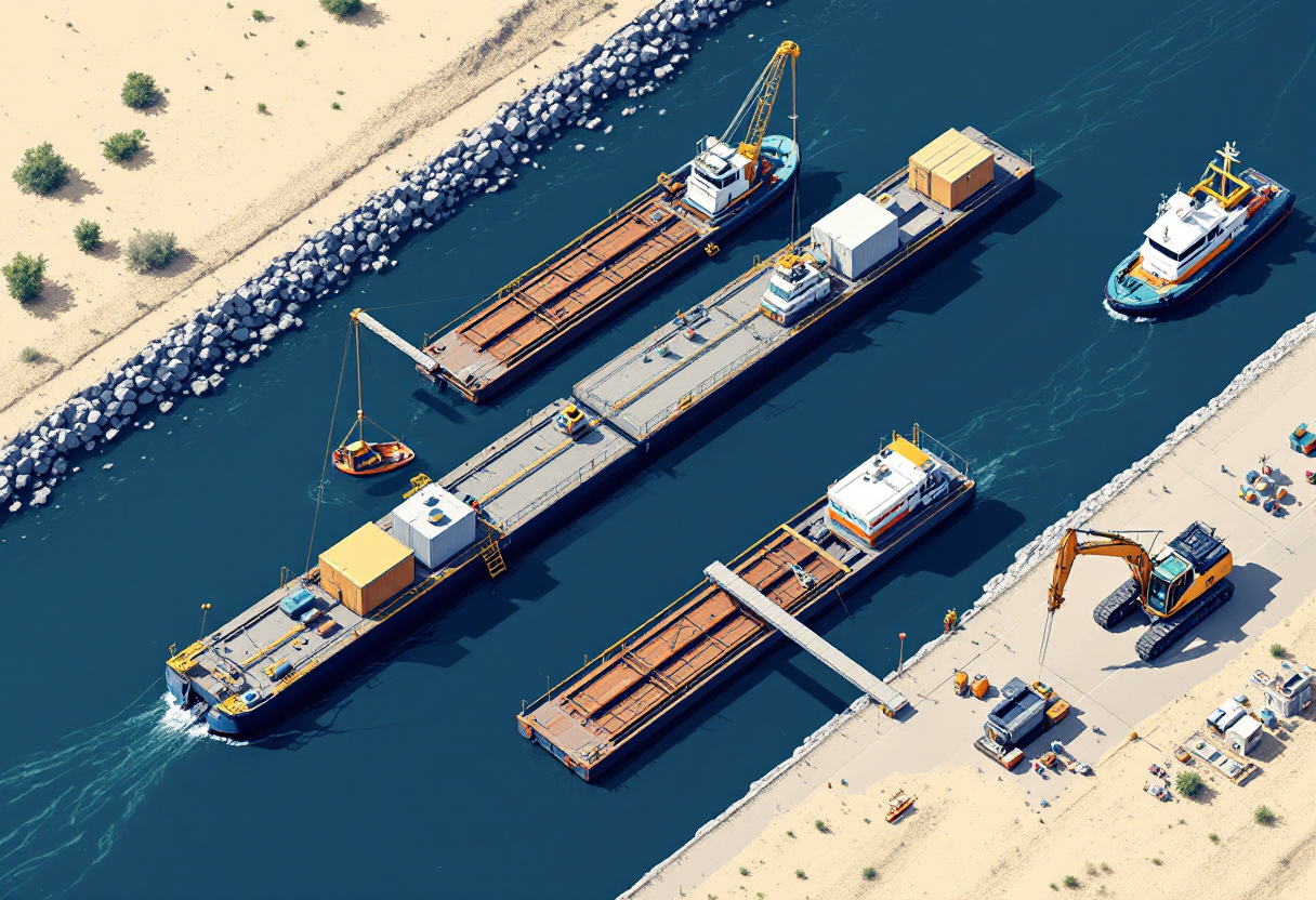 Marine construction in Arizona: pier, bulkhead, piling, wharf work