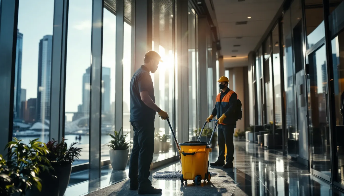 Janitorial business in Australia