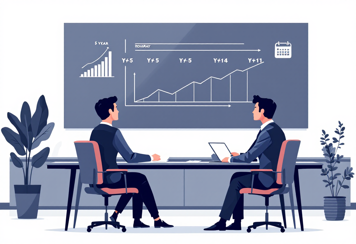 A 5-year business exit plan example