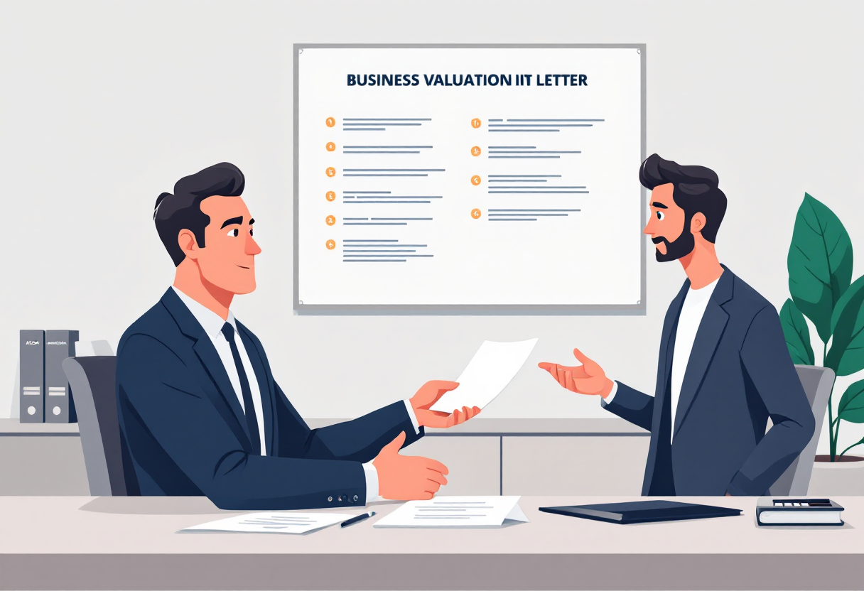 Business valuation engagement letter template