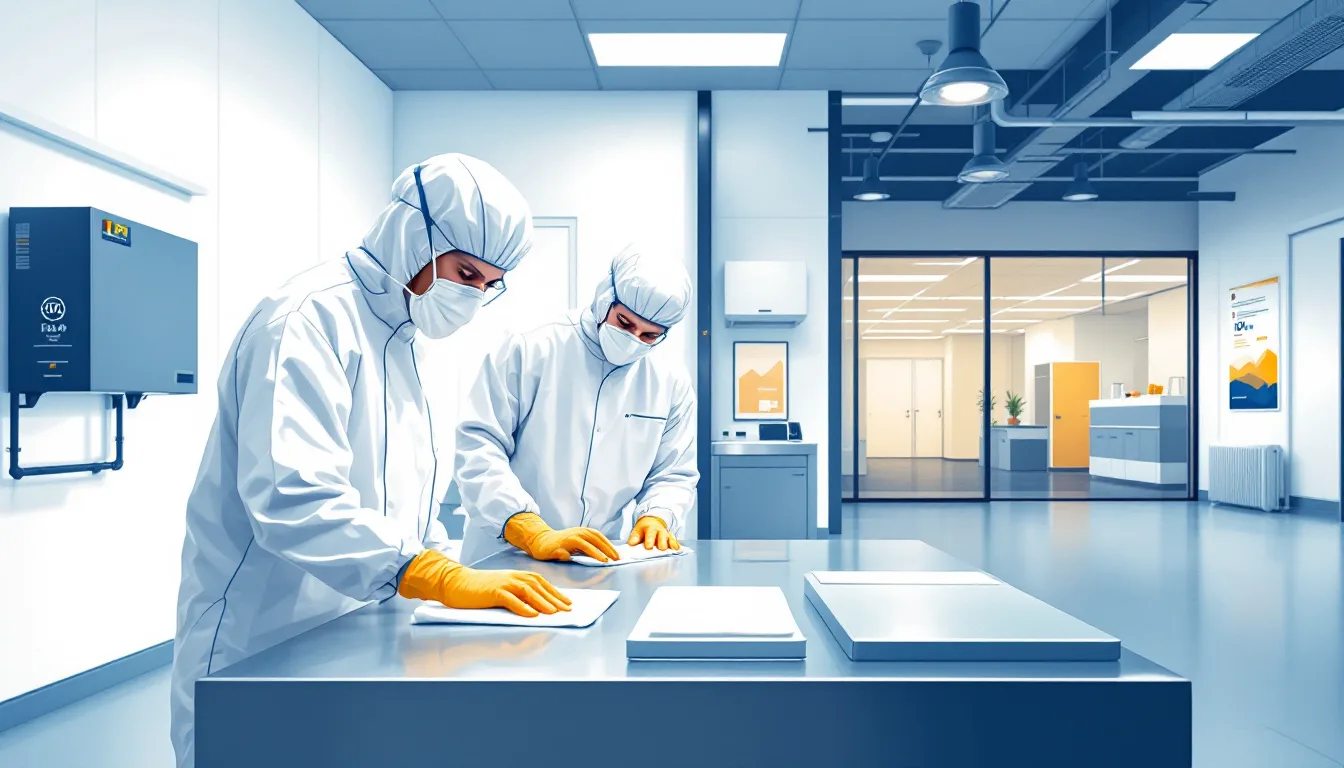Commercial janitorial / building services in California: route density, recurring contracts, healthcare EVS, M&A activity