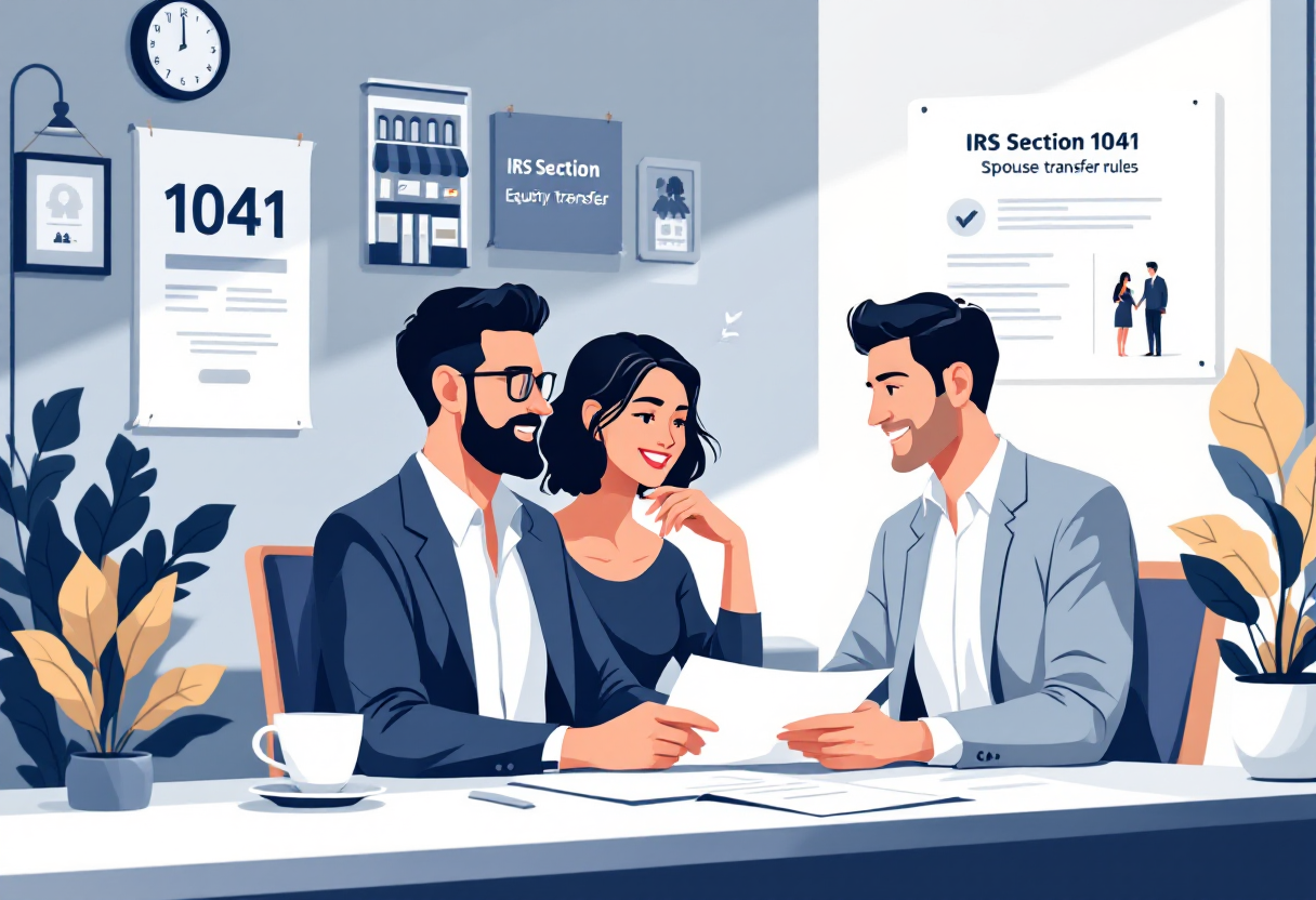 Transferring family business equity to a spouse