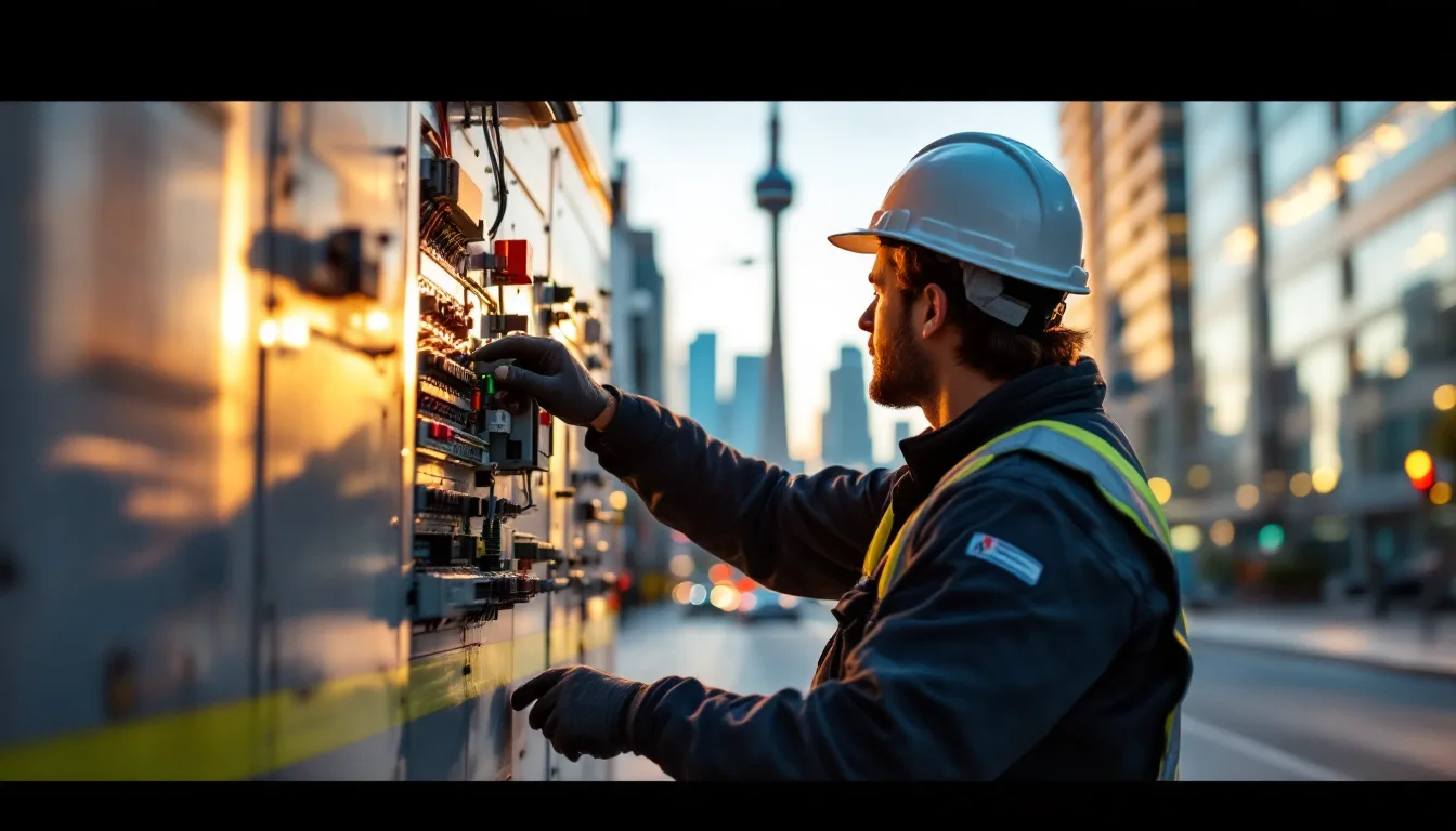 Electrical business in Canada