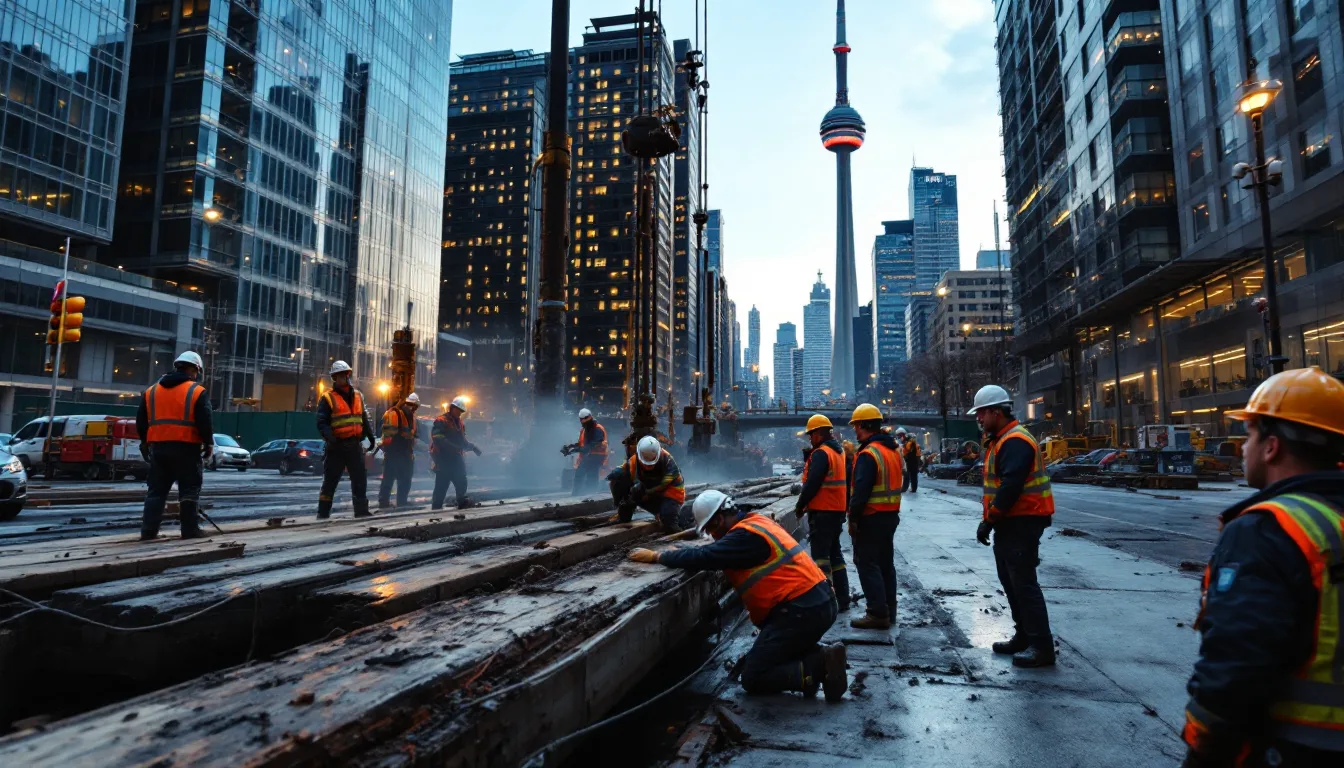 Pile Driving business in Canada