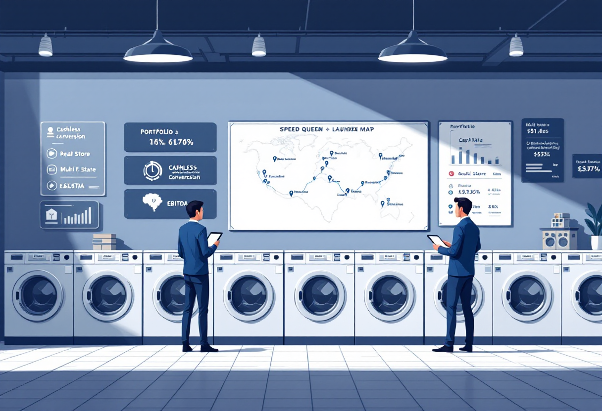 Commercial laundromat acquisition multi-store investor guide
