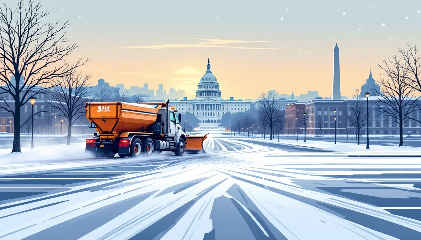 Commercial snow removal and ice management in Washington, D.C.: PE roll-up activity