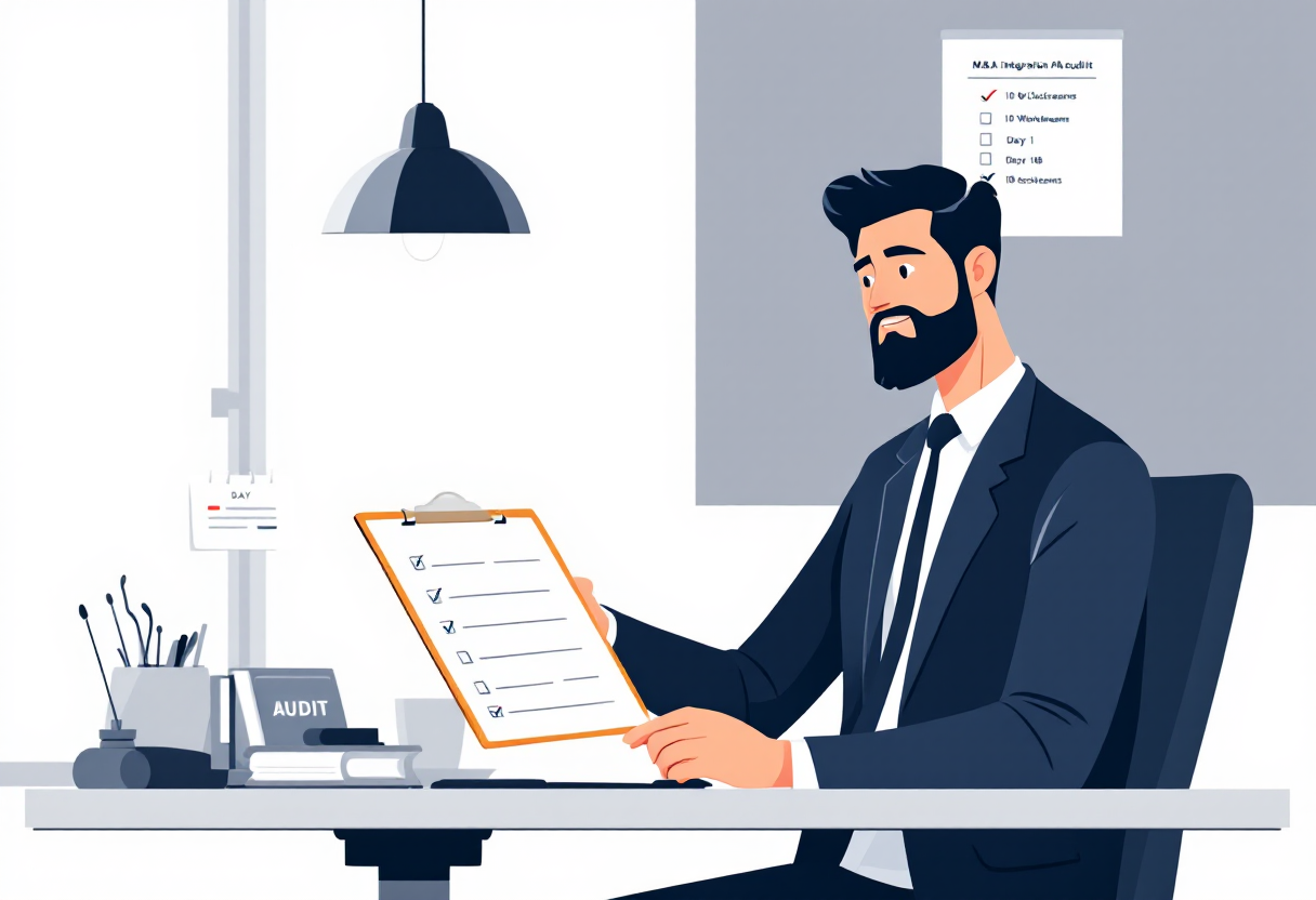 Post-close M&A due diligence checklist
