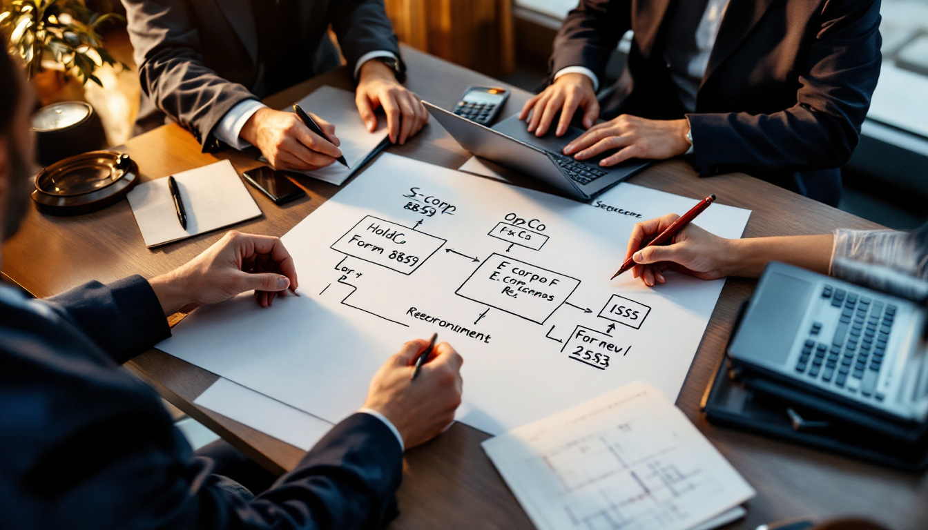 F Reorganization Steps: The 7-Step Process to Convert and Sell an S-Corp Without Tax Drag