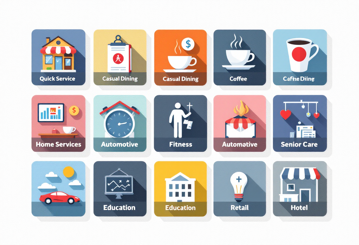 Franchise examples by industry 2026