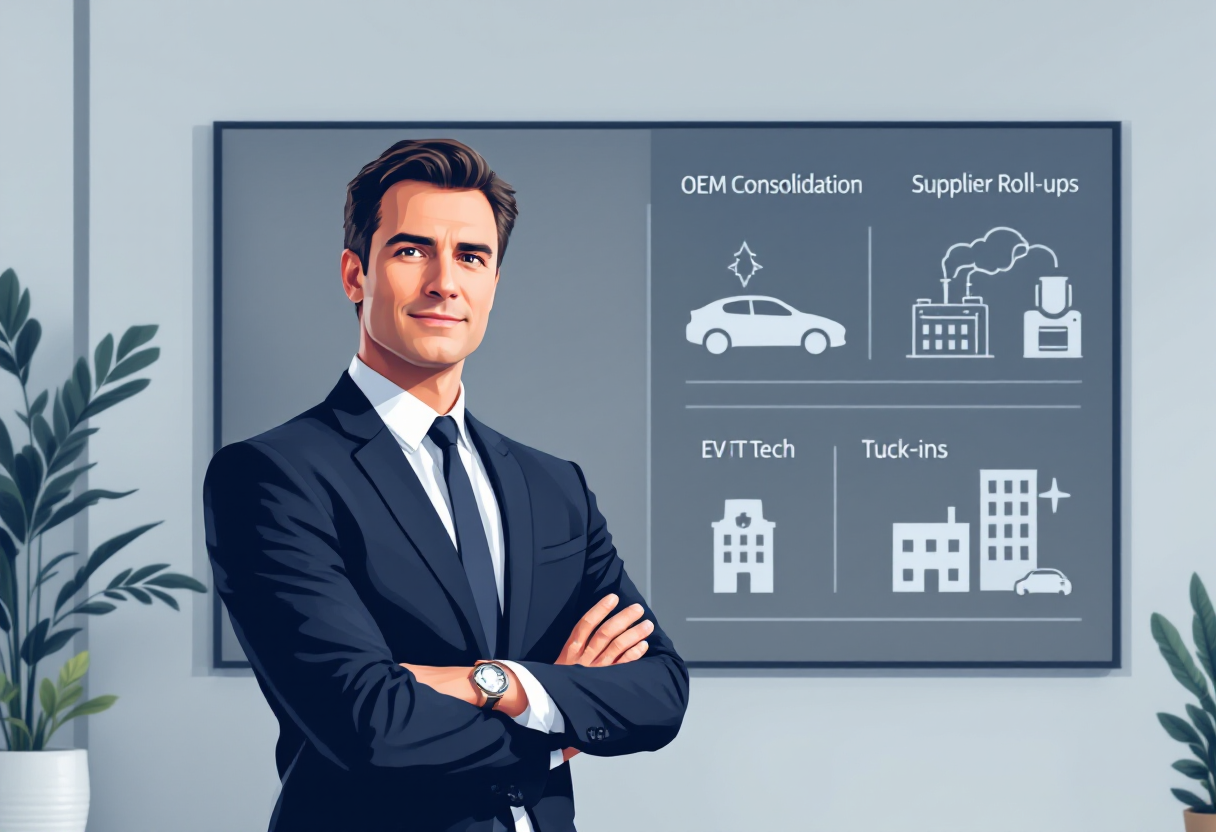 How auto industry mergers and acquisitions work
