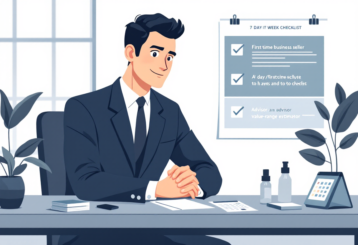How do I sell my business first steps 7 day checklist
