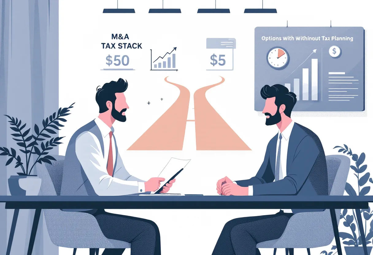 Tax planning on a $3 million business sale