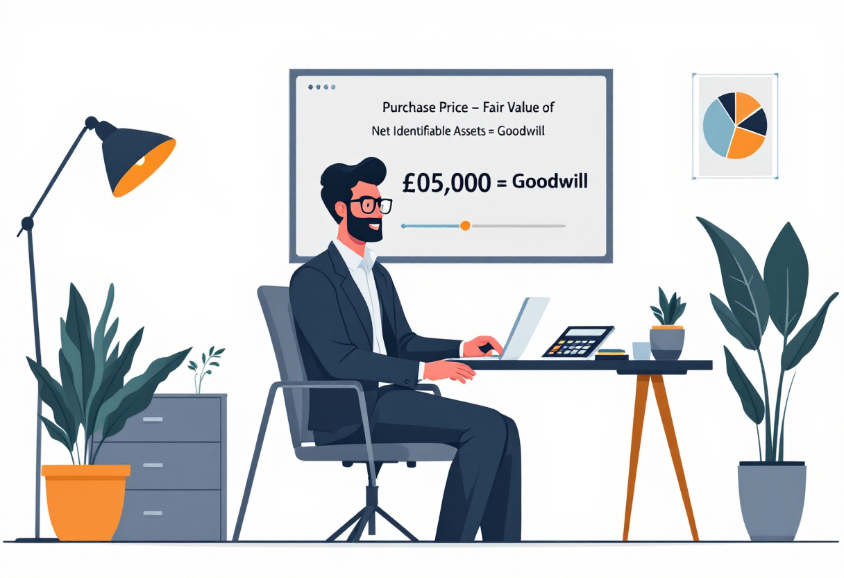 How to calculate goodwill when selling a business