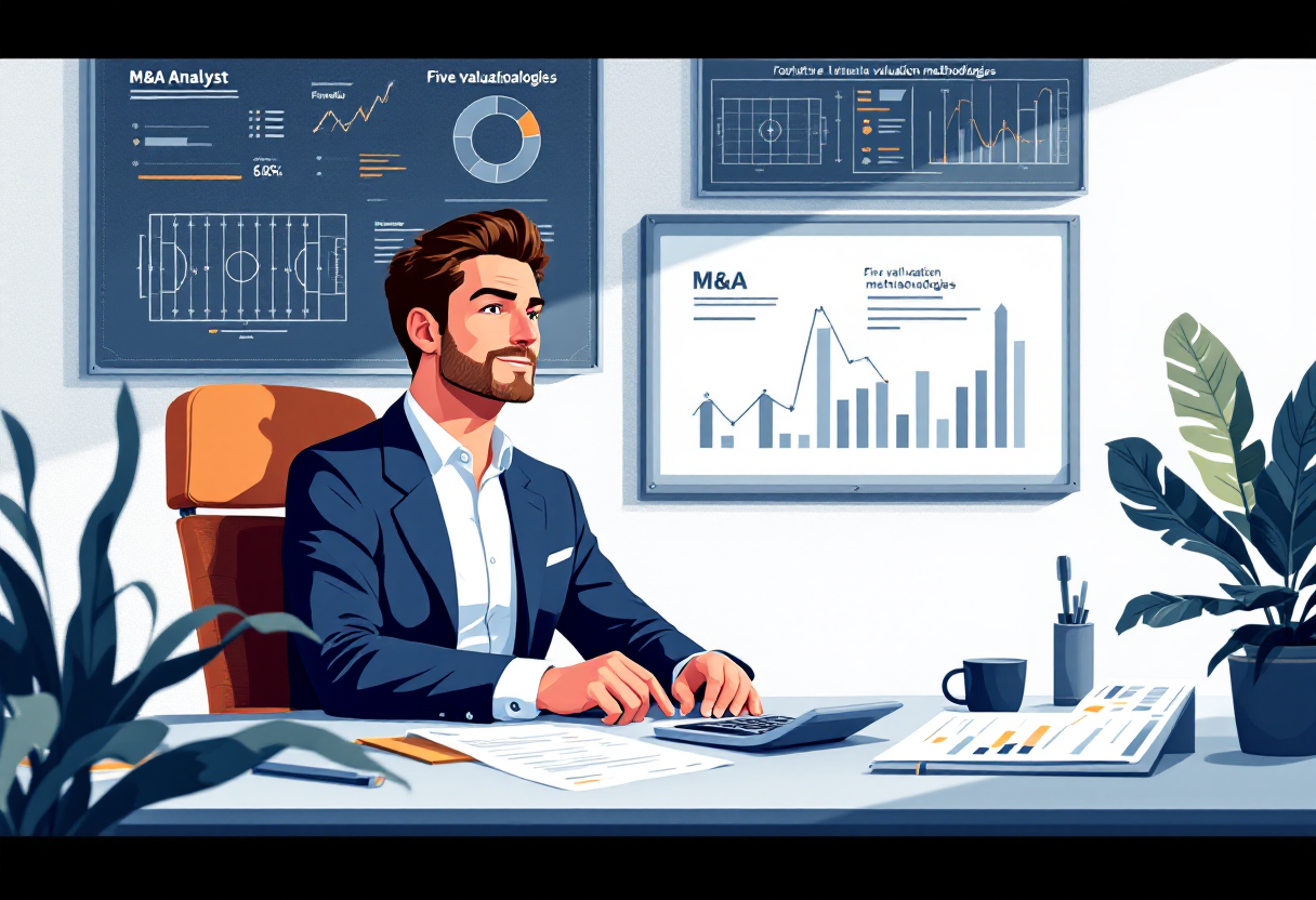 How to calculate mergers and acquisitions
