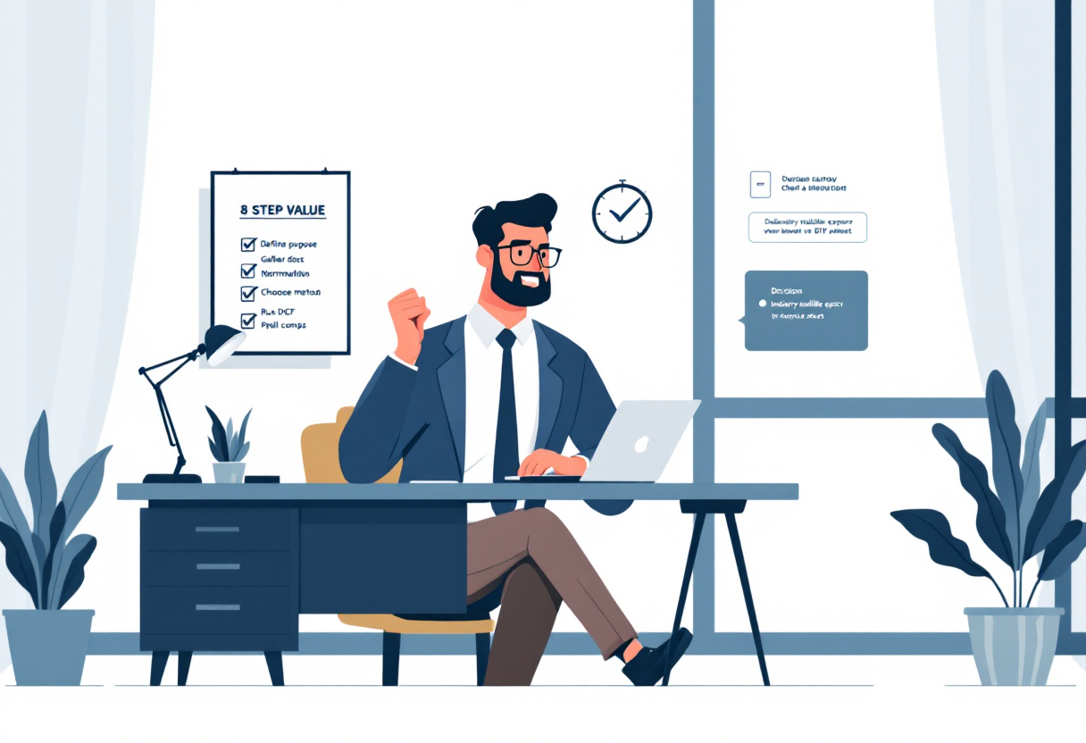 How to determine the value of a business 8 steps