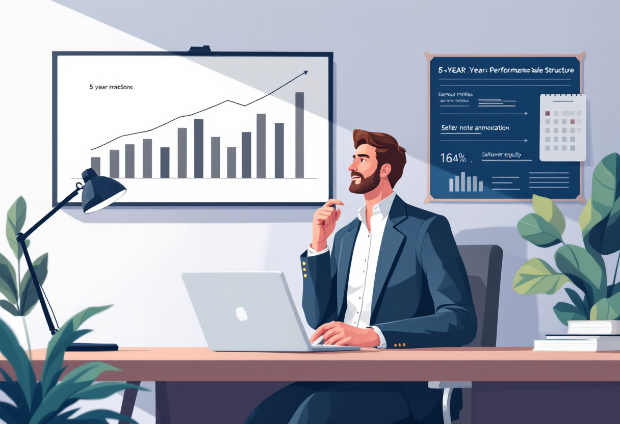 Structuring a 5-year performance-based business sale