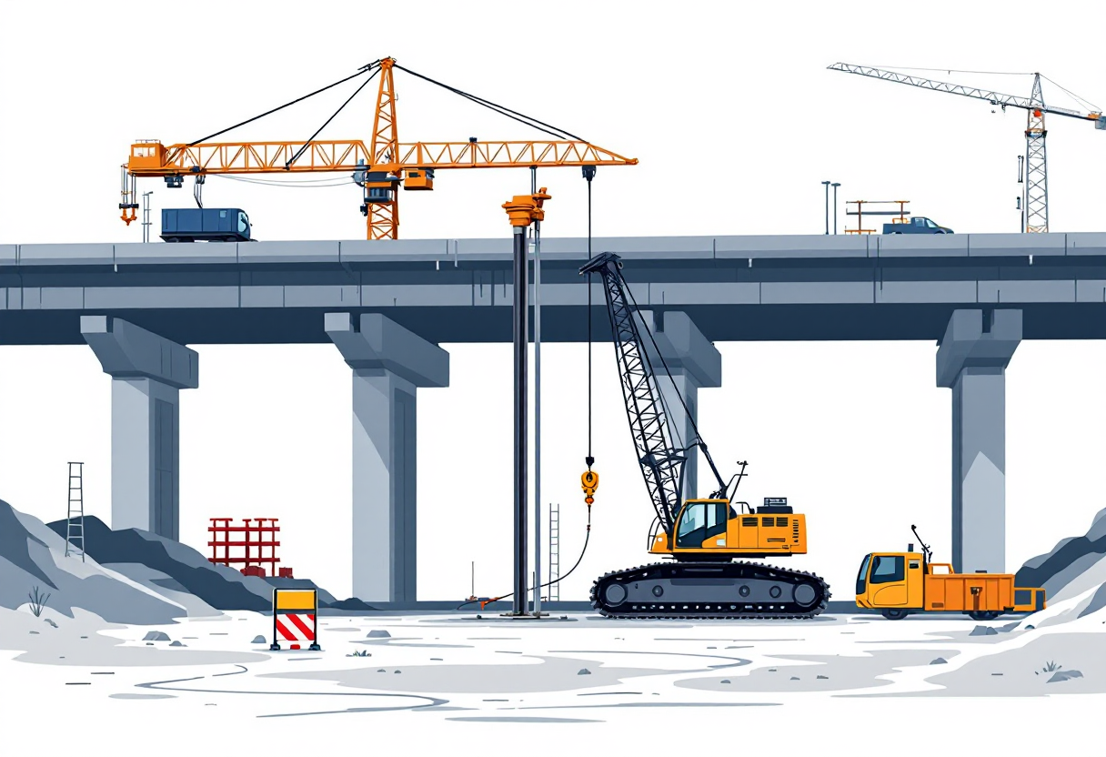 Pile driving in Idaho: H-pile, pipe pile, sheet pile, drilled shaft, bridge and marine