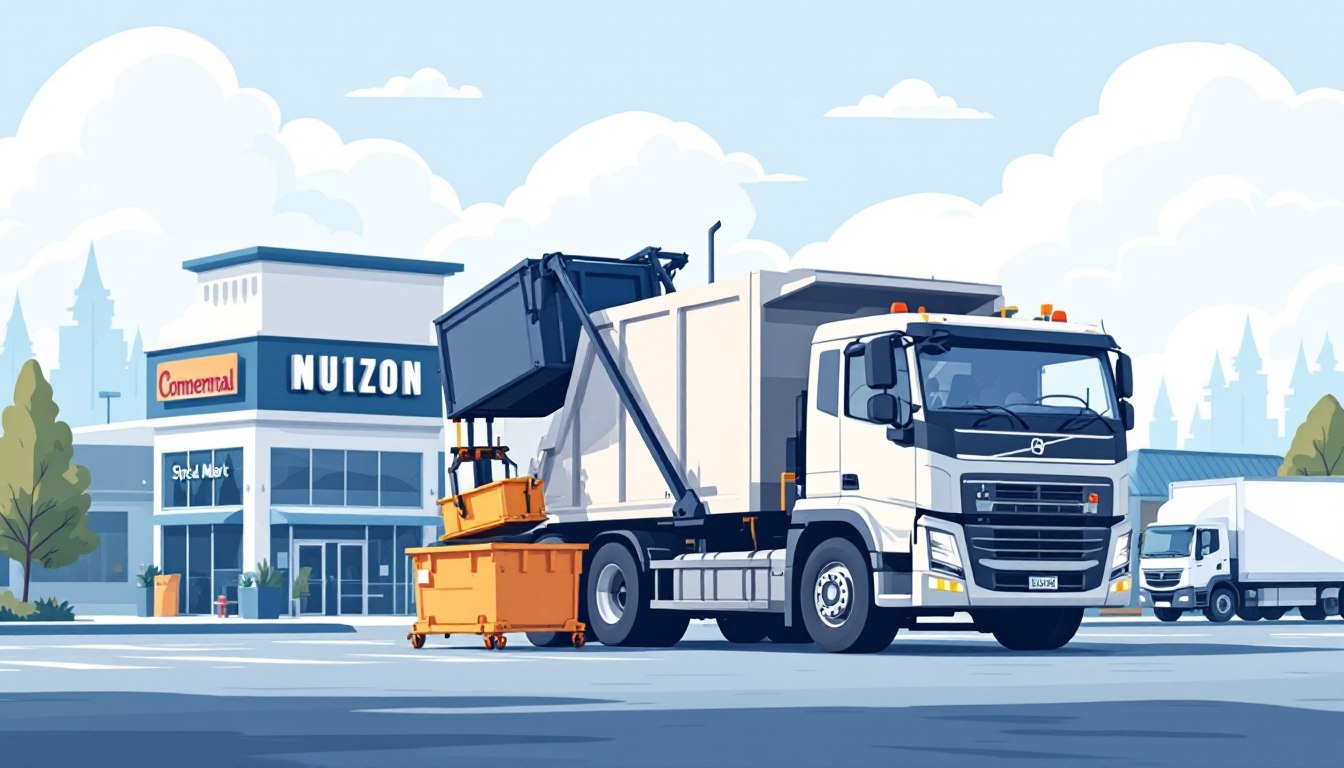 Commercial waste hauling in Idaho: front-load, roll-off, transfer station, route density, M&A activity