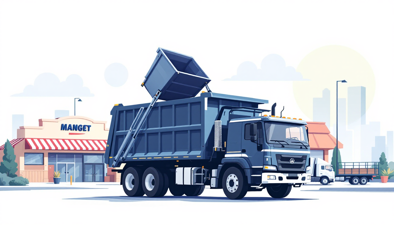 Commercial waste hauling in Iowa: front-load, roll-off, transfer station, route density, M&A activity