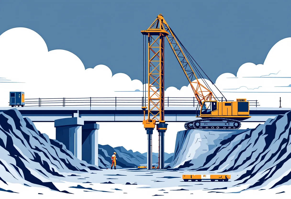 Pile driving in Kentucky: H-pile, pipe pile, sheet pile, drilled shaft, bridge and marine