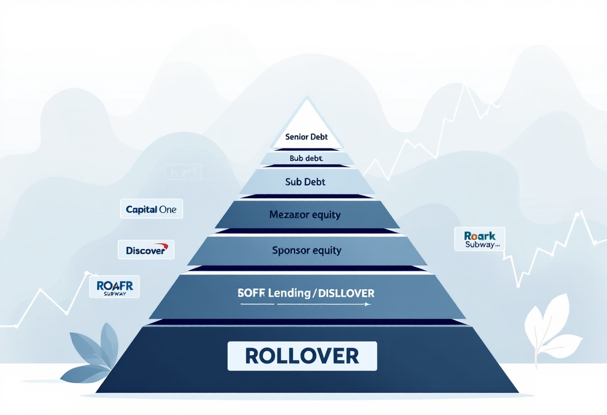 M&A finance capital stack explained