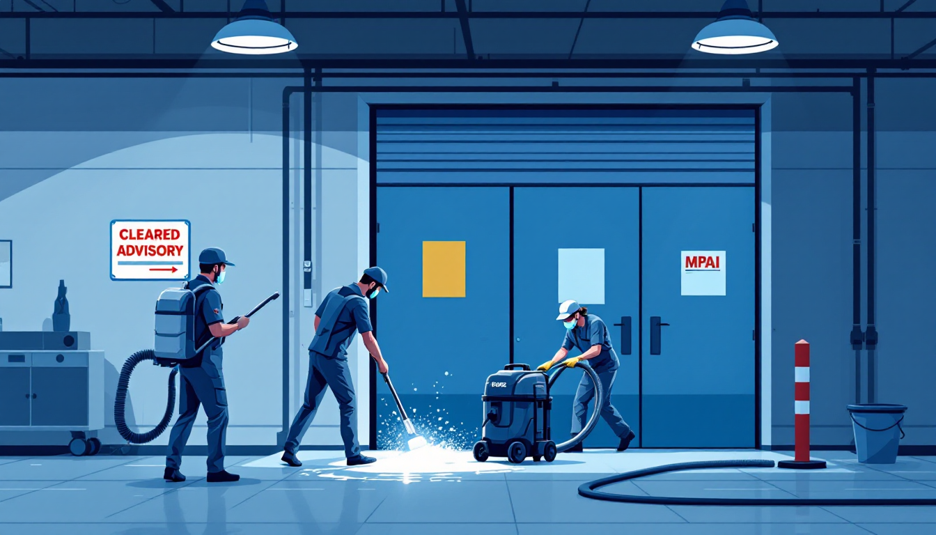 Commercial janitorial / building services in Maryland: route density, recurring contracts, healthcare EVS, M&A activity