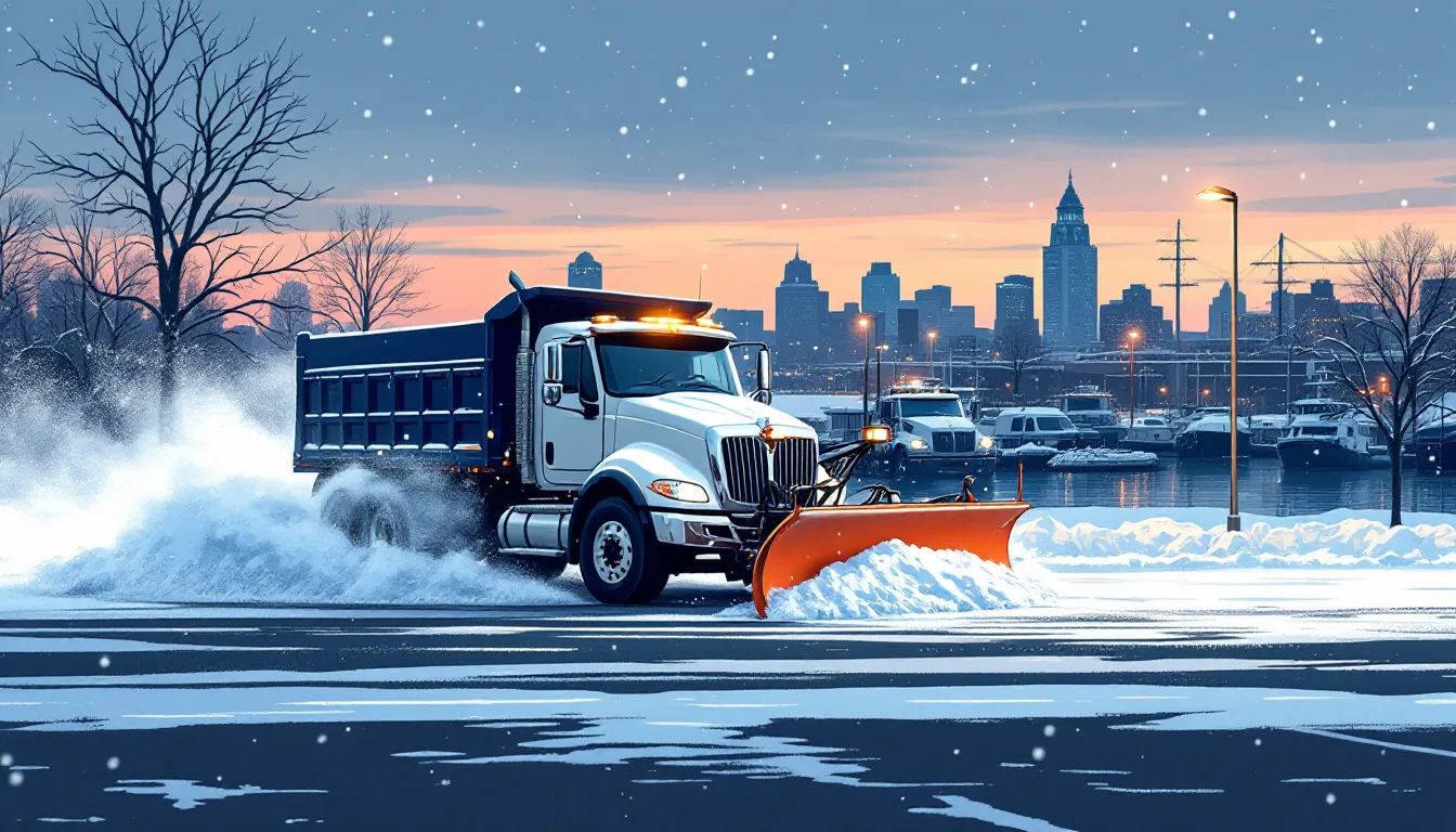 Commercial snow removal and ice management in Maryland: PE roll-up activity
