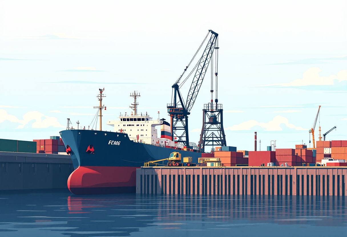 Marine construction in Michigan: pier, bulkhead, piling, wharf work