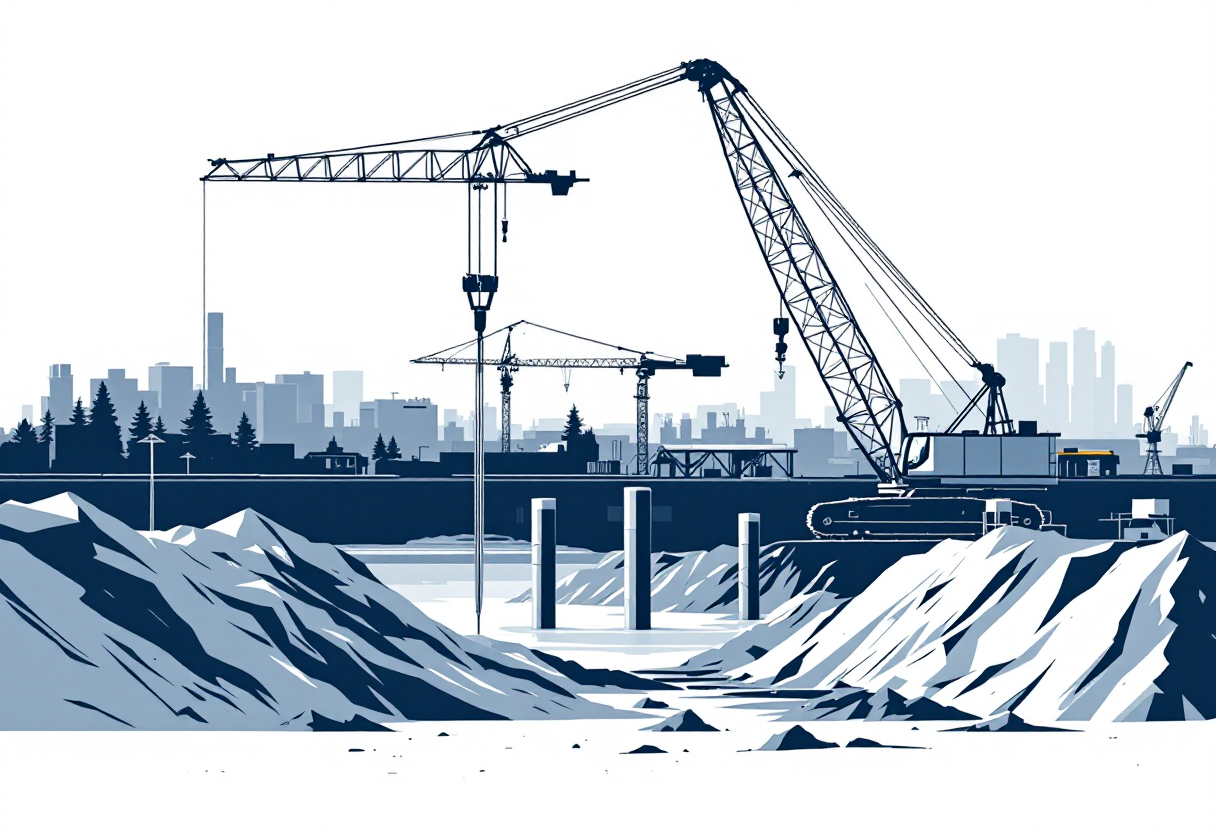 Pile driving in Minnesota: H-pile, pipe pile, sheet pile, drilled shaft, bridge and marine