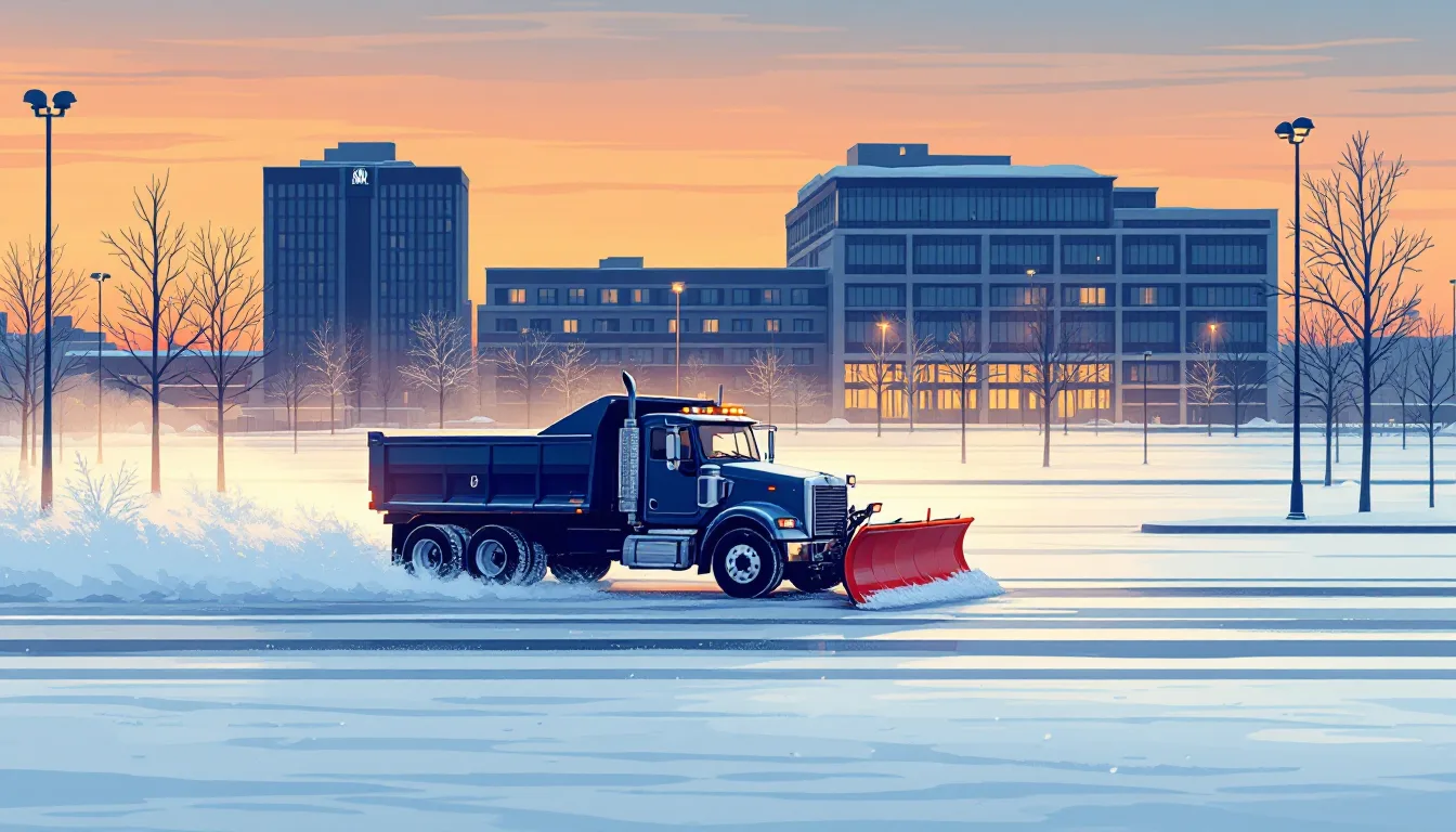 Commercial snow removal and ice management in Nebraska: PE roll-up activity