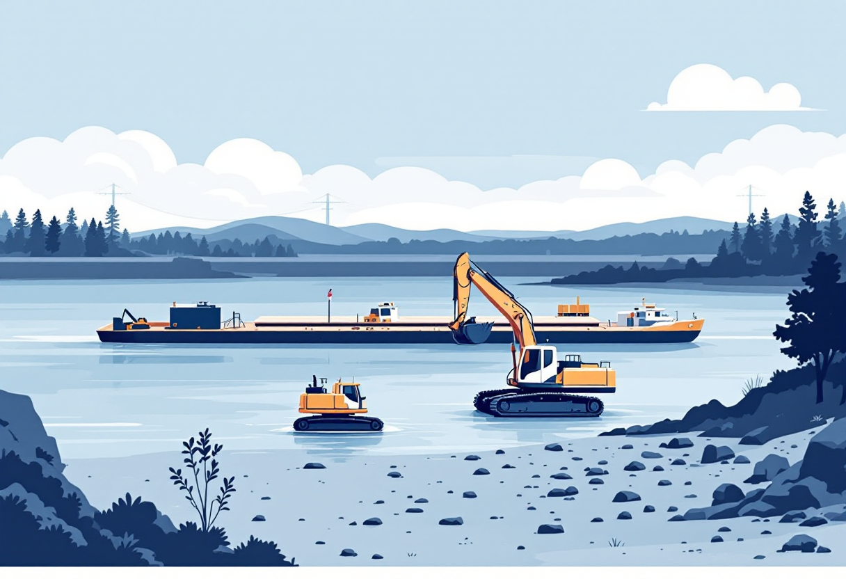 Marine construction in Nevada: pier, bulkhead, piling, wharf work