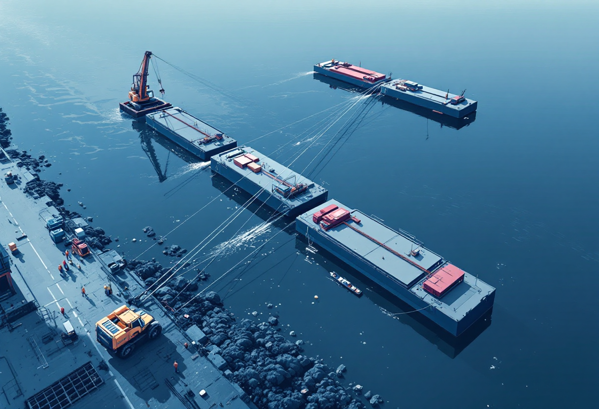 Marine construction in New Hampshire: pier, bulkhead, piling, wharf work