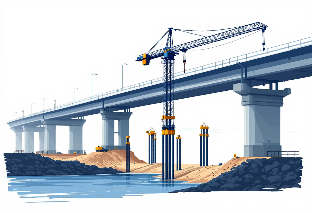 Pile driving in New Jersey: H-pile, pipe pile, sheet pile, drilled shaft, bridge and marine