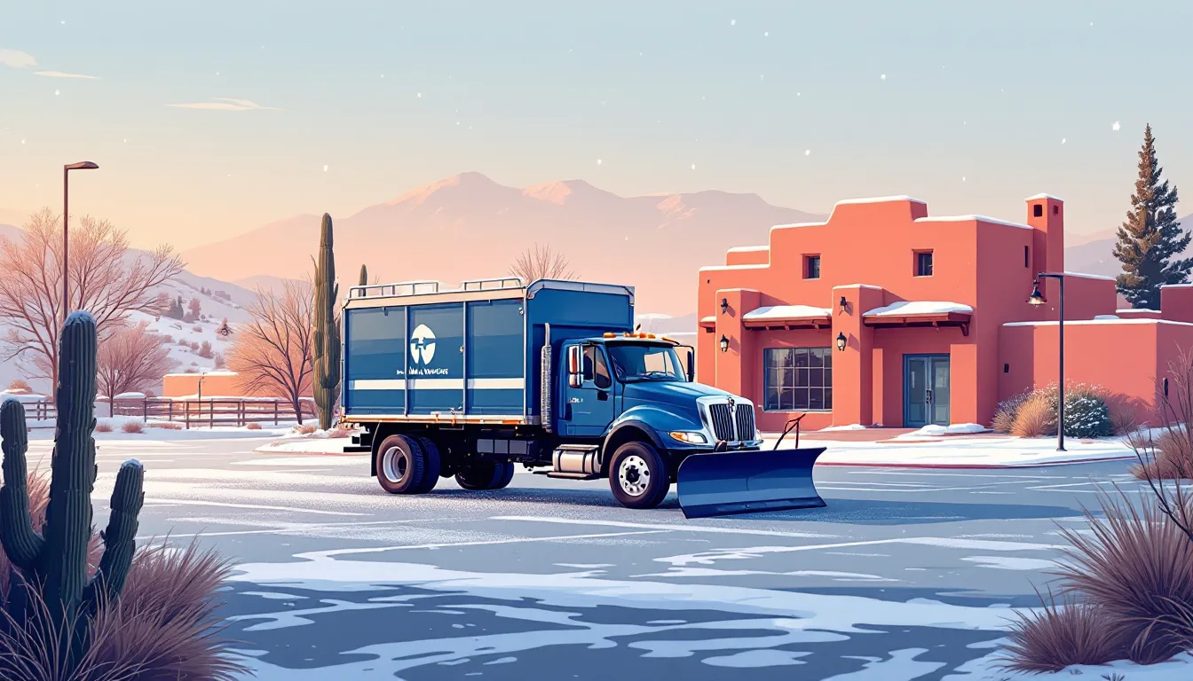 Commercial snow removal and ice management in New Mexico: PE roll-up activity