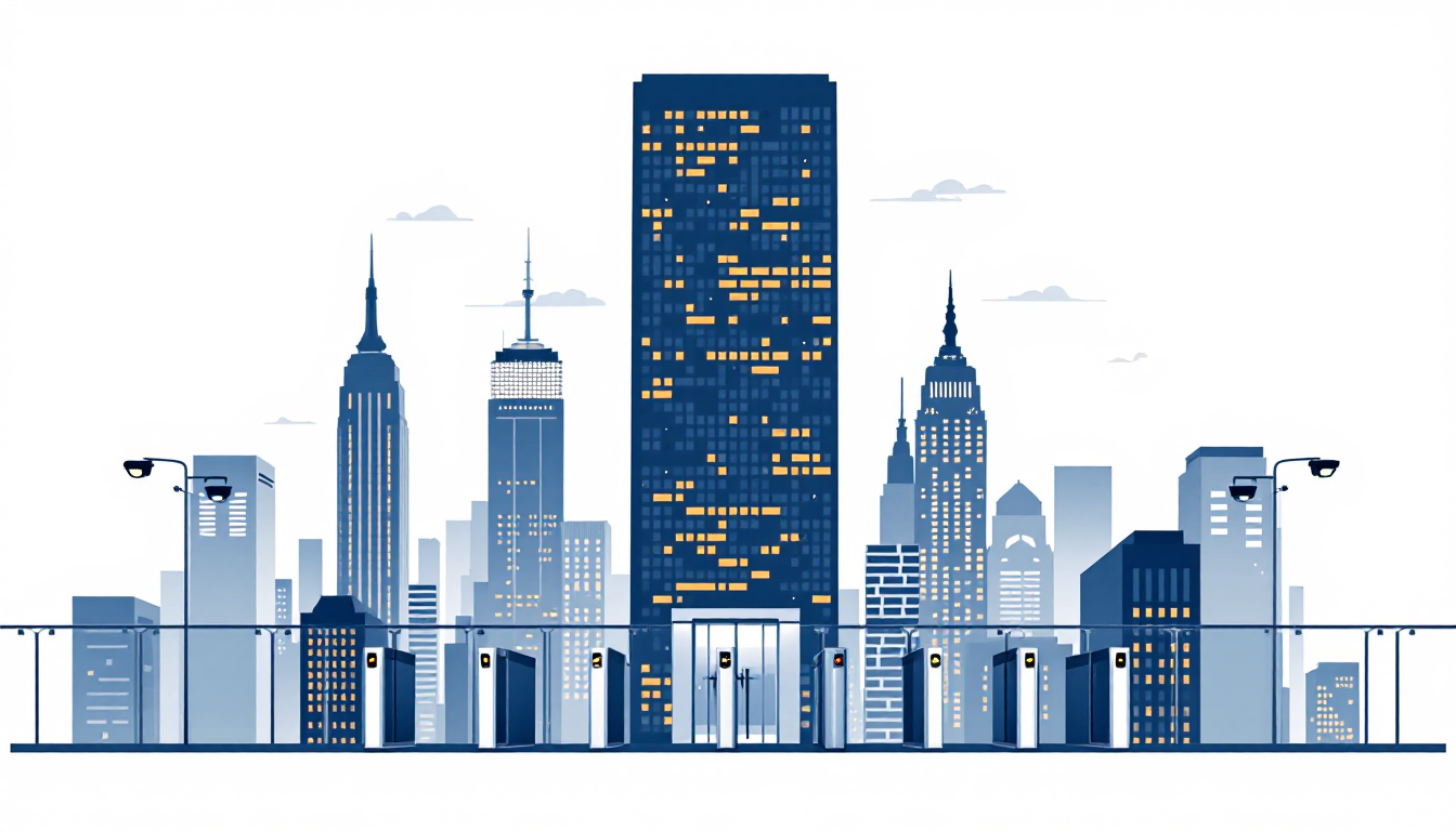 Security integration in New York: access control, video surveillance, intrusion alarm, RMR