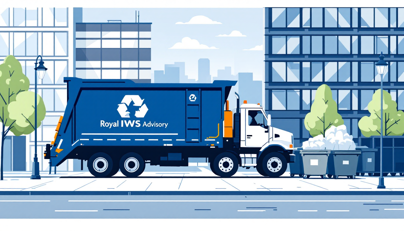Commercial waste hauling in New York: front-load, roll-off, transfer station, route density, M&A activity