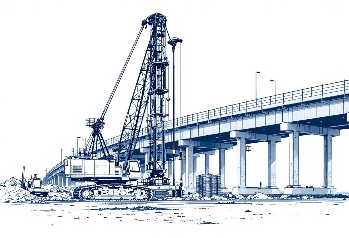 Pile driving in North Carolina: H-pile, pipe pile, sheet pile, drilled shaft, bridge and marine