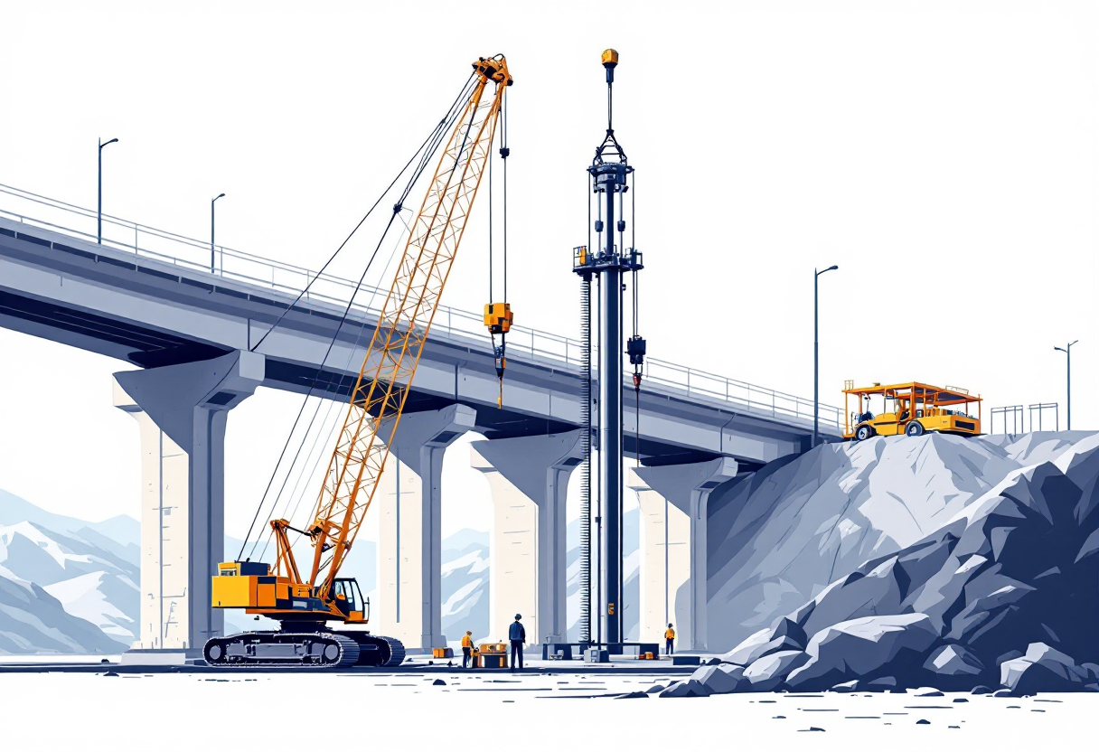 Pile driving in North Dakota: H-pile, pipe pile, sheet pile, drilled shaft, bridge and marine