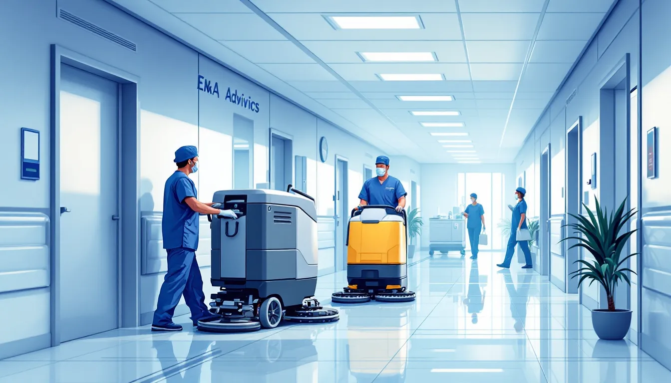 Commercial janitorial / building services in Ohio: route density, recurring contracts, healthcare EVS, M&A activity