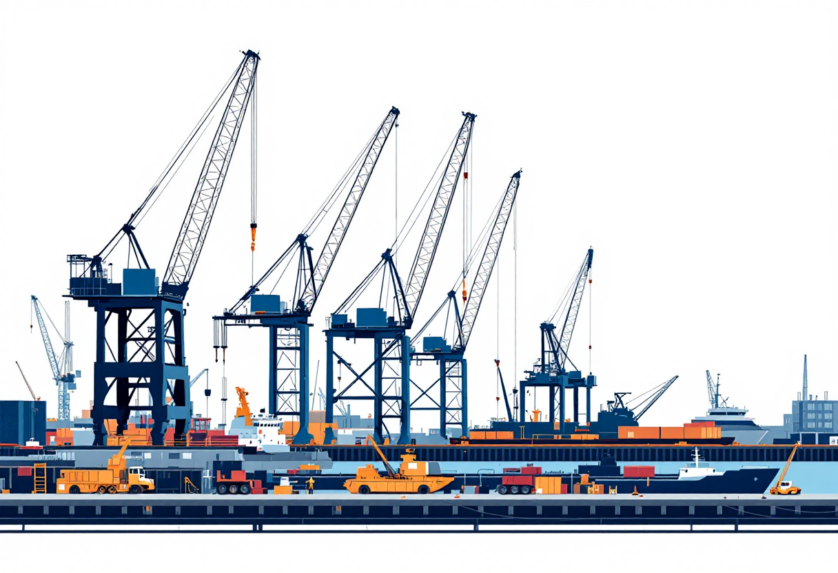 Marine construction in Ohio: pier, bulkhead, piling, wharf work