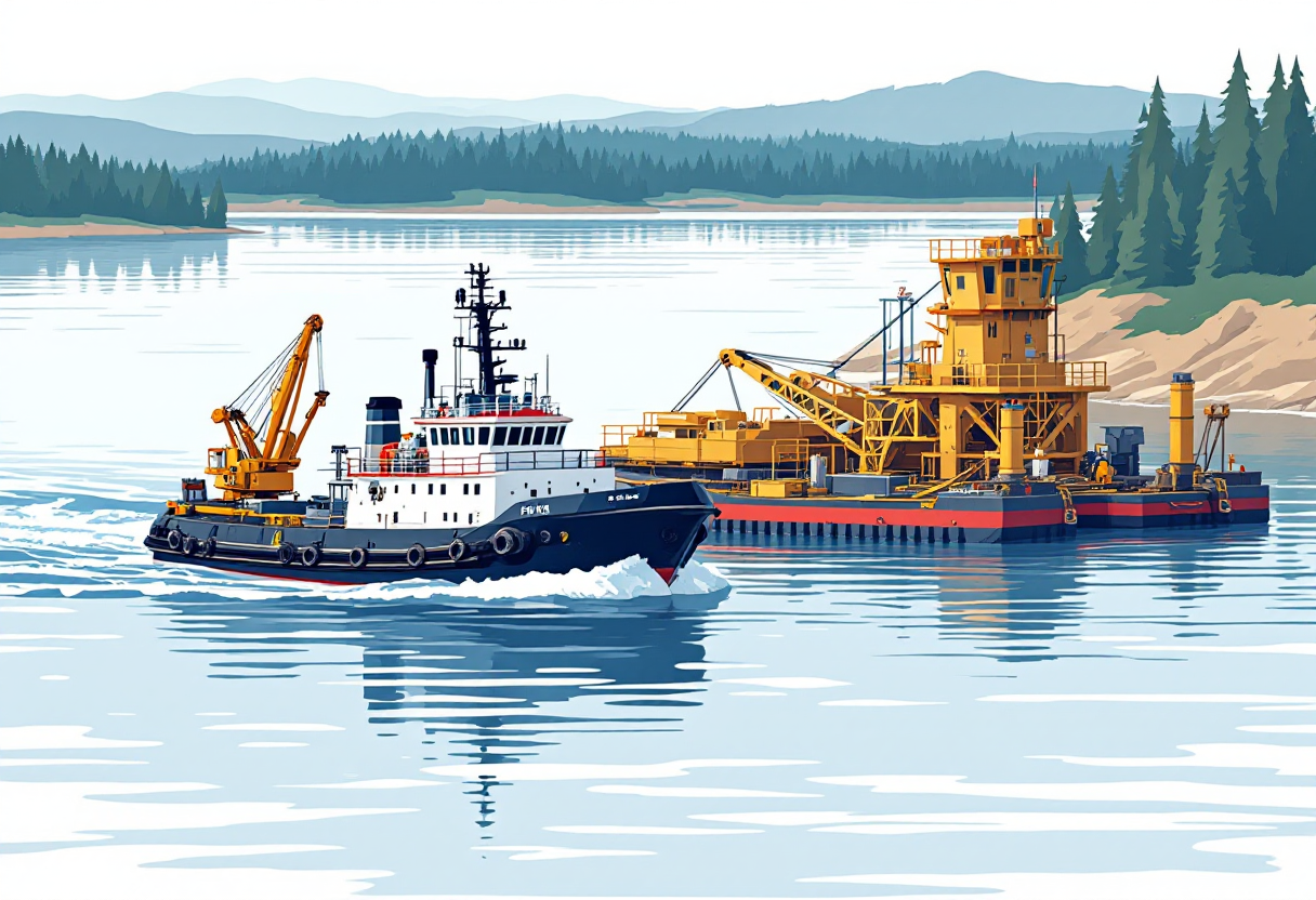 Marine construction in Oregon: pier, bulkhead, piling, wharf work