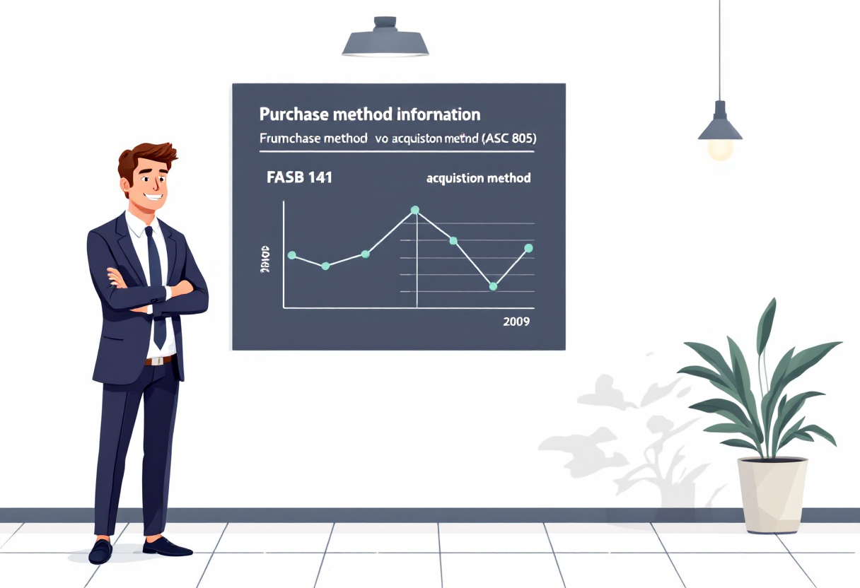 Purchase method vs acquisition method for business combinations