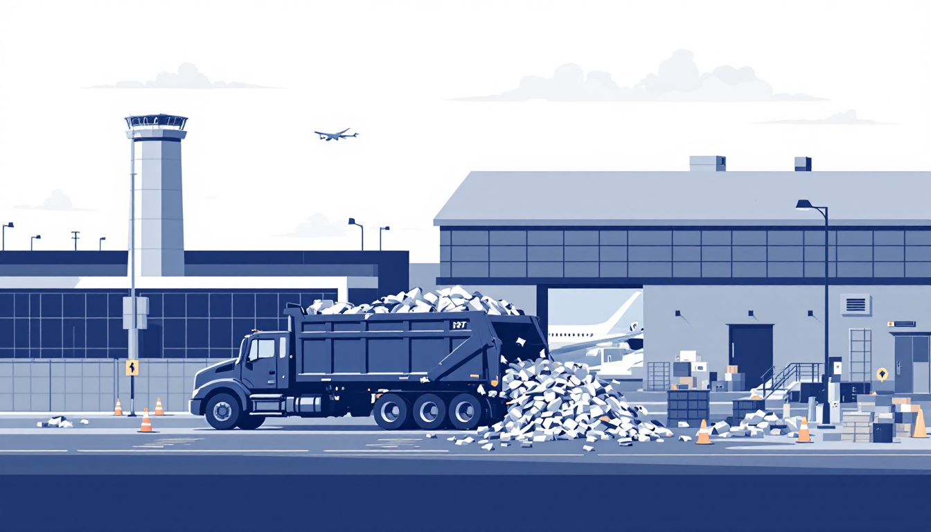 Commercial waste hauling in South Carolina: front-load, roll-off, transfer station, route density, M&A activity