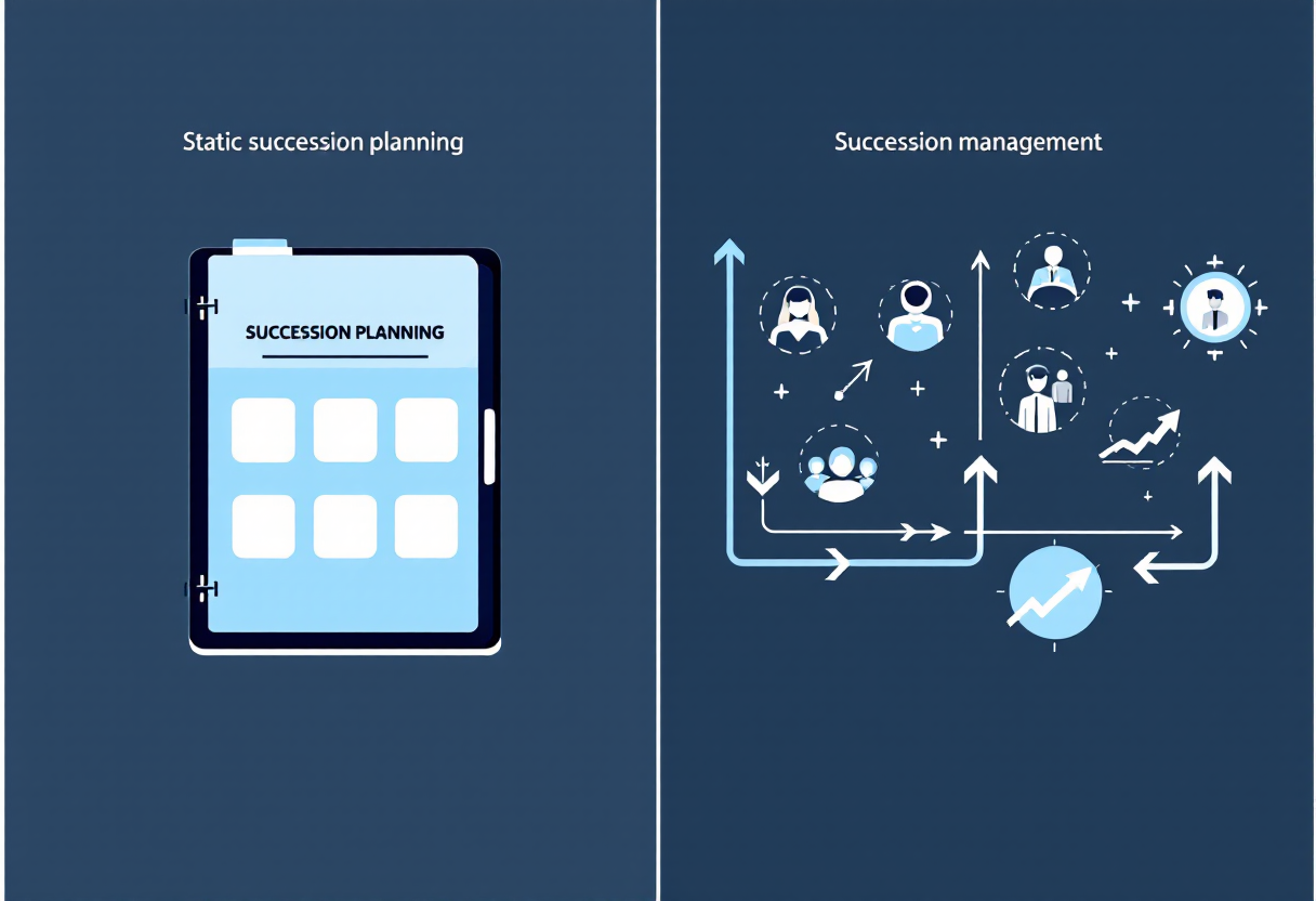 Succession planning vs succession management
