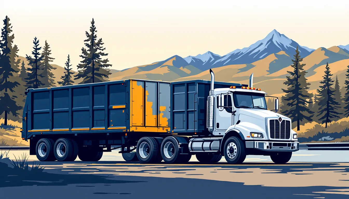 Commercial waste hauling in Utah: front-load, roll-off, transfer station, route density, M&A activity