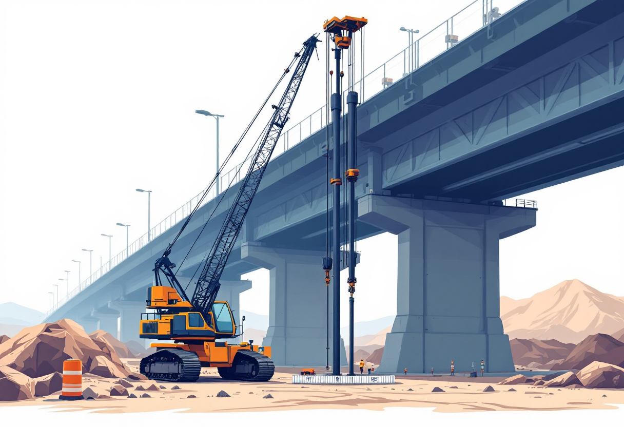 Pile driving in West Virginia: H-pile, pipe pile, sheet pile, drilled shaft, bridge and marine